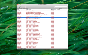 The main document window gives you comprehensive search and sorting.